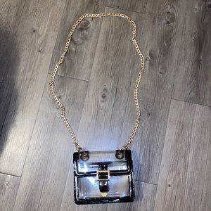 Clear crossbody bag